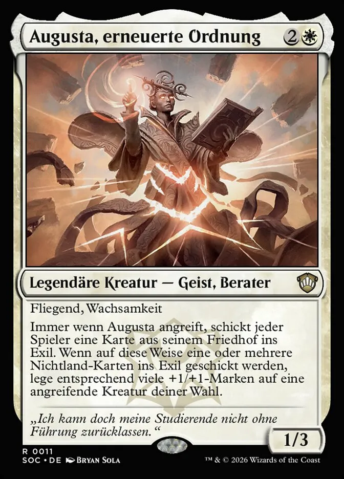 Augusta, erneuerte Ordnung kaufen - Secrets of Strixhaven Commander bei TcG Love