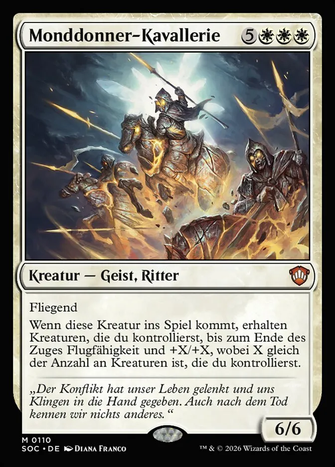 Monddonner-Kavallerie kaufen - Secrets of Strixhaven Commander bei TcG Love