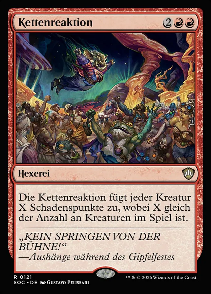Kettenreaktion kaufen - Secrets of Strixhaven Commander bei TcG Love