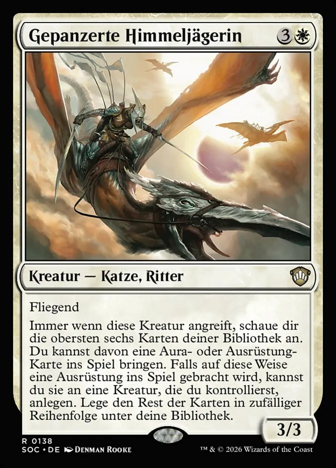 Gepanzerte Himmeljägerin kaufen - Secrets of Strixhaven Commander bei TcG Love