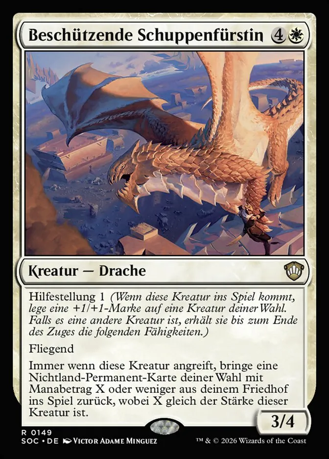 Beschützende Schuppenfürstin kaufen - Secrets of Strixhaven Commander bei TcG Love