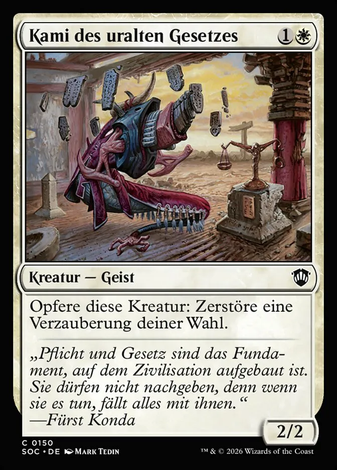 Kami des uralten Gesetzes kaufen - Secrets of Strixhaven Commander bei TcG Love