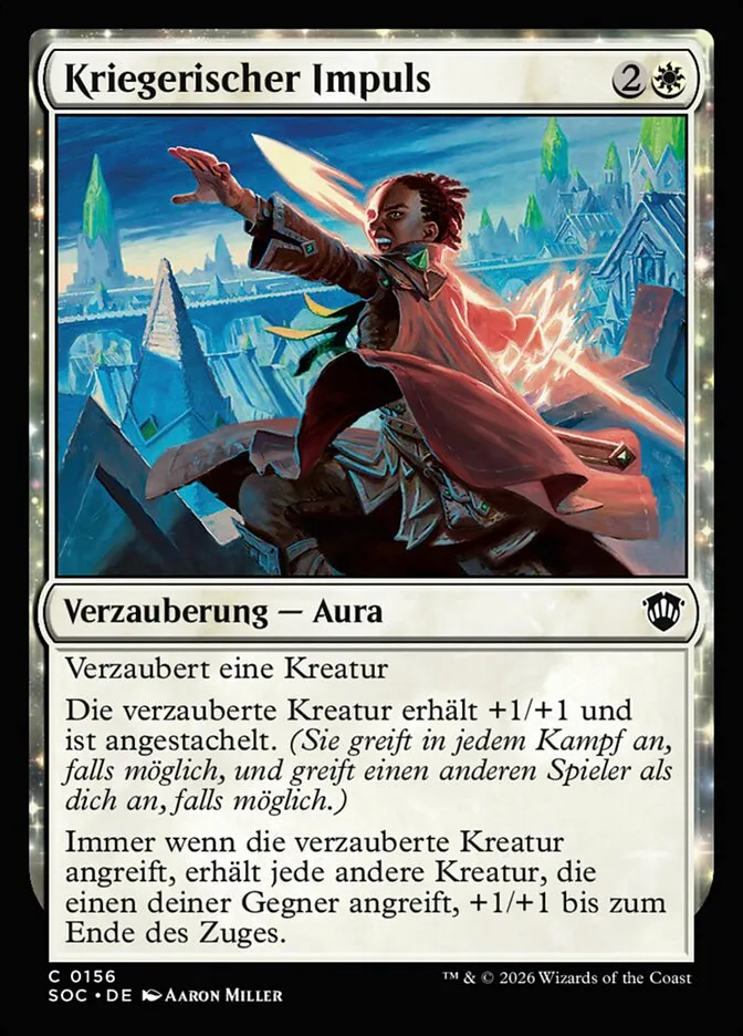 Kriegerischer Impuls kaufen - Secrets of Strixhaven Commander bei TcG Love