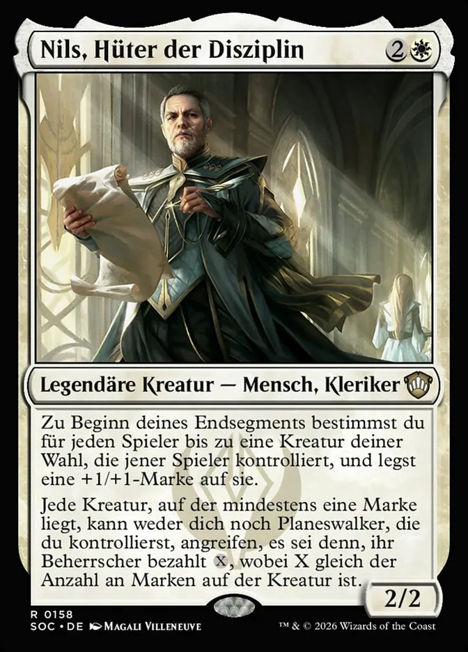 Nils, Hüter der Disziplin kaufen - Secrets of Strixhaven Commander bei TcG Love