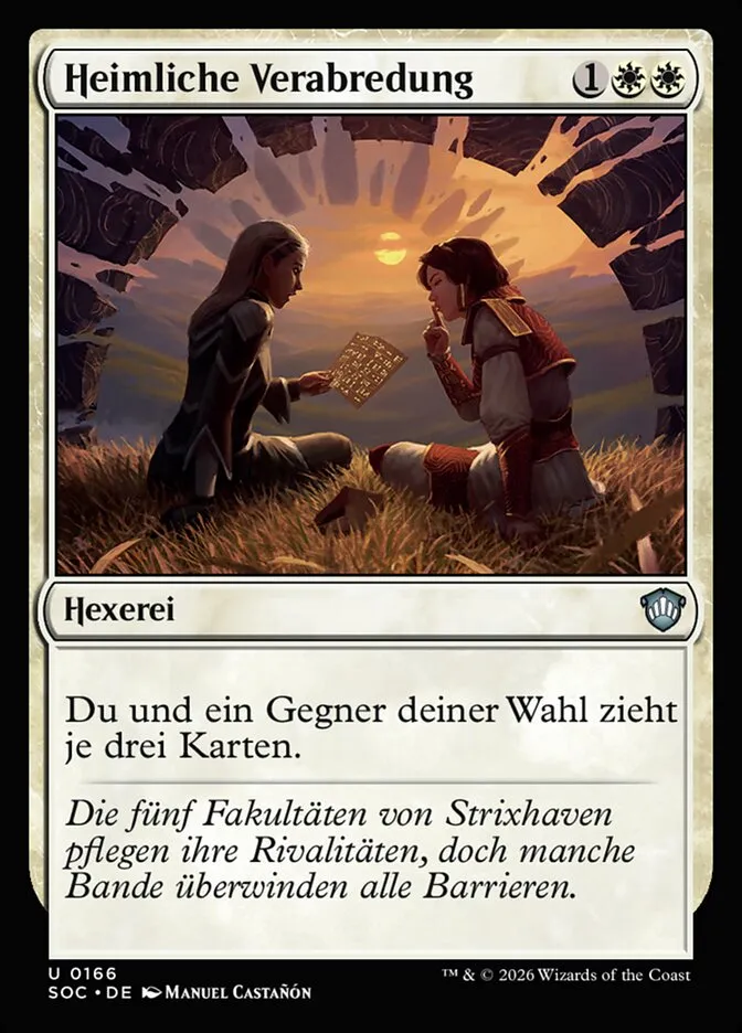 Heimliche Verabredung kaufen - Secrets of Strixhaven Commander bei TcG Love