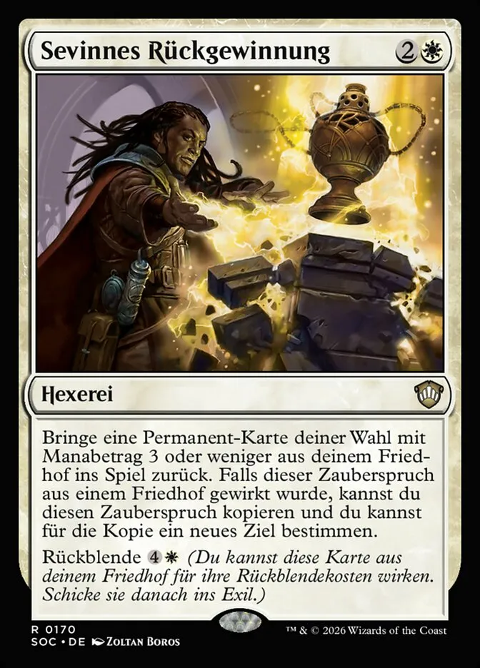 Sevinnes Rückgewinnung kaufen - Secrets of Strixhaven Commander bei TcG Love