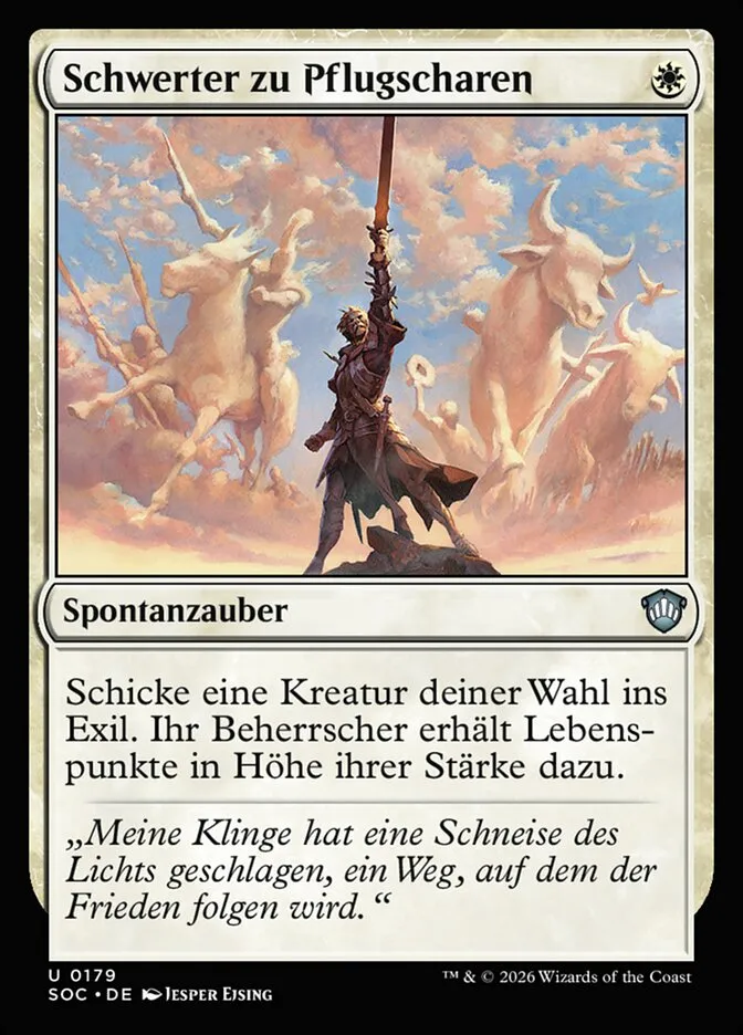 Schwerter zu Pflugscharen kaufen - Secrets of Strixhaven Commander bei TcG Love