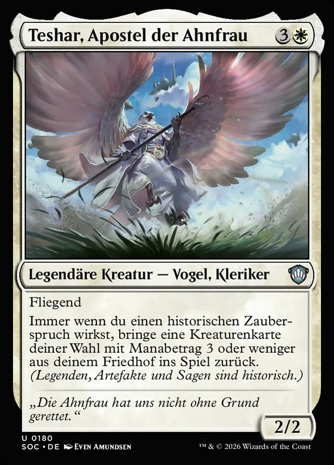 Teshar, Apostel der Ahnfrau kaufen - Secrets of Strixhaven Commander bei TcG Love