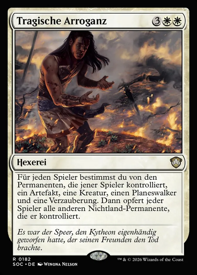 Tragische Arroganz kaufen - Secrets of Strixhaven Commander bei TcG Love