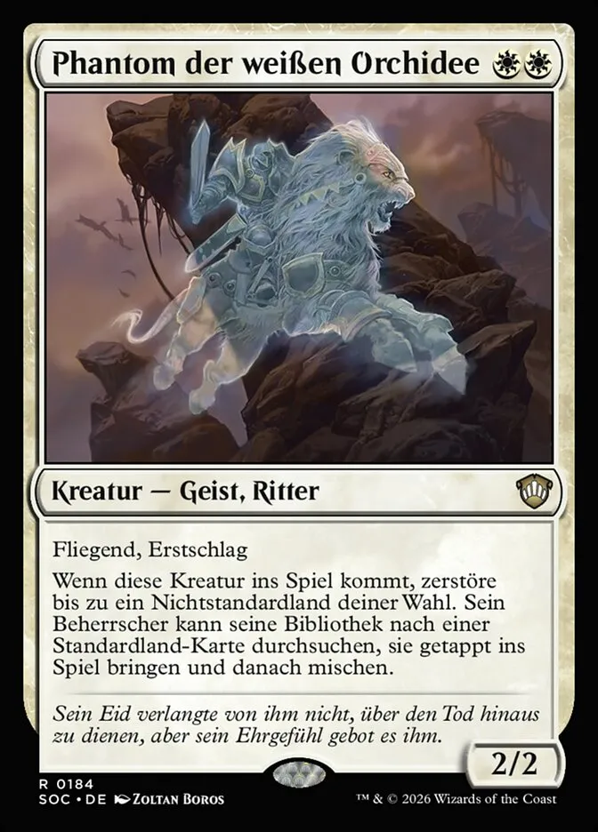 Phantom der weißen Orchidee kaufen - Secrets of Strixhaven Commander bei TcG Love