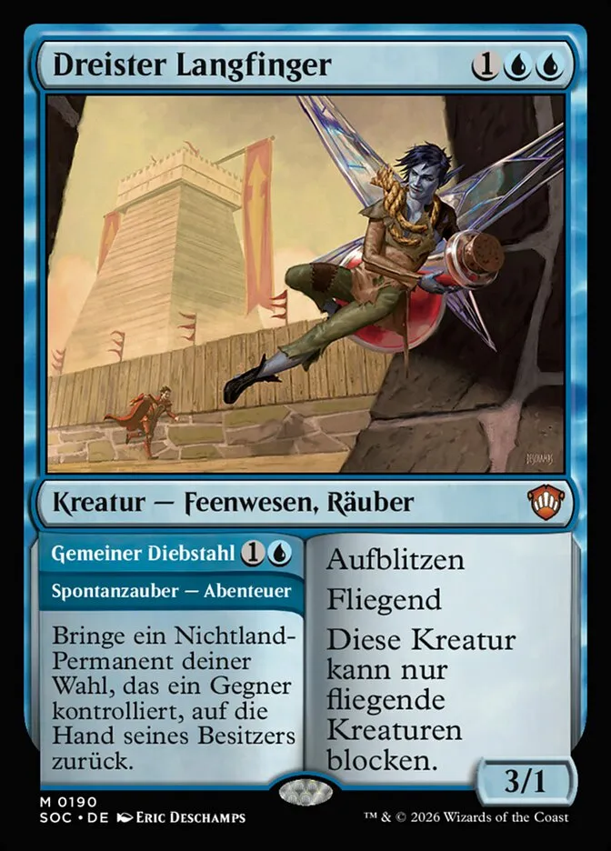 Brazen Borrower // Petty Theft kaufen - Secrets of Strixhaven Commander bei TcG Love