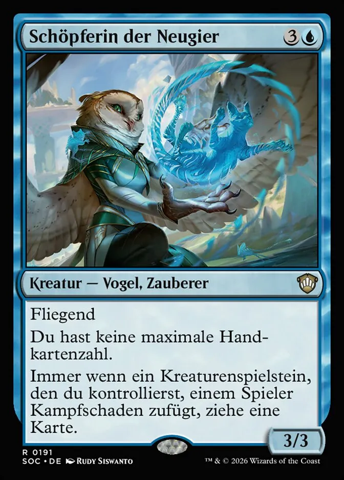 Schöpferin der Neugier kaufen - Secrets of Strixhaven Commander bei TcG Love