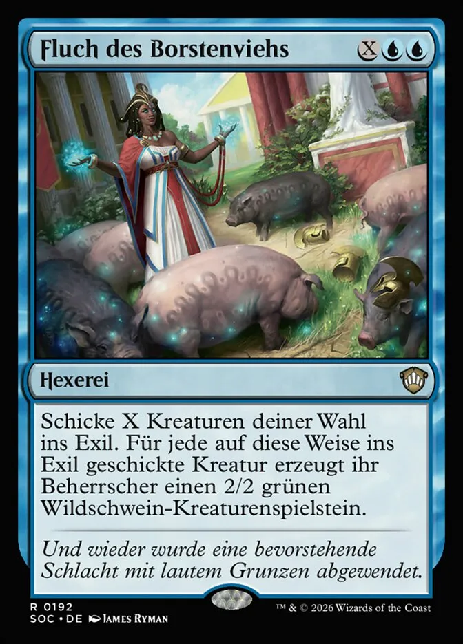 Fluch des Borstenviehs kaufen - Secrets of Strixhaven Commander bei TcG Love