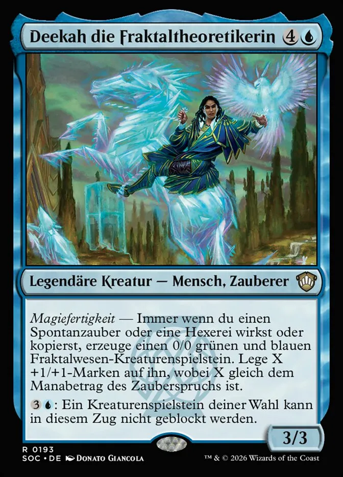 Deekah die Fraktaltheoretikerin kaufen - Secrets of Strixhaven Commander bei TcG Love
