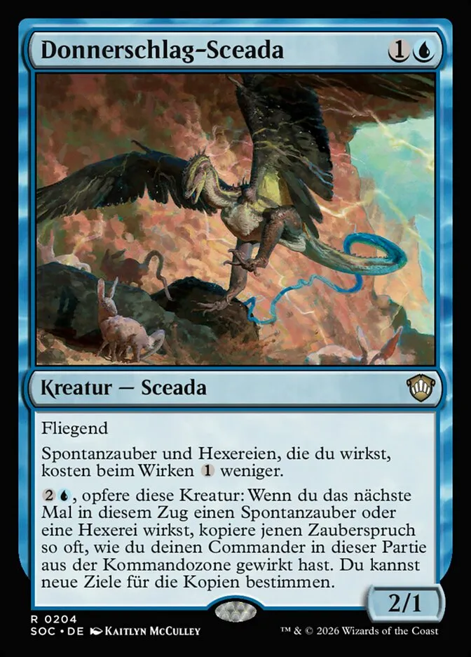 Donnerschlag-Sceada kaufen - Secrets of Strixhaven Commander bei TcG Love