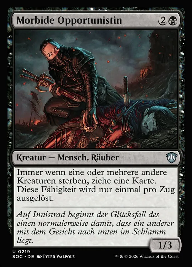 Morbide Opportunistin kaufen - Secrets of Strixhaven Commander bei TcG Love