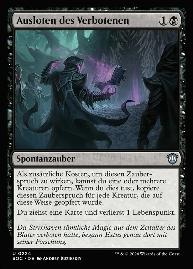 Ausloten des Verbotenen kaufen - Secrets of Strixhaven Commander bei TcG Love