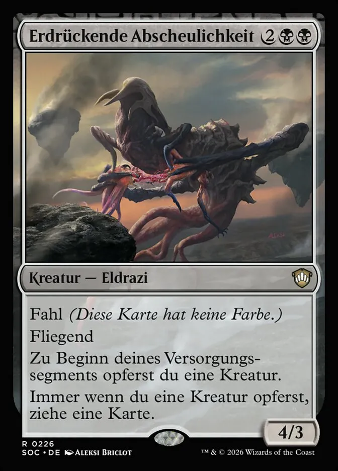 Erdrückende Abscheulichkeit kaufen - Secrets of Strixhaven Commander bei TcG Love