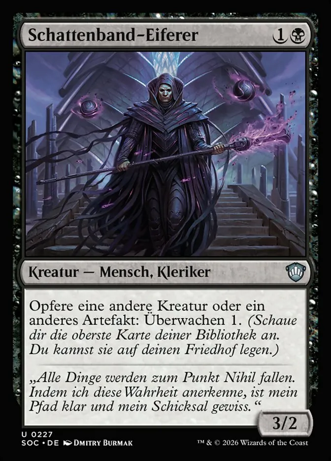 Schattenband-Eiferer kaufen - Secrets of Strixhaven Commander bei TcG Love