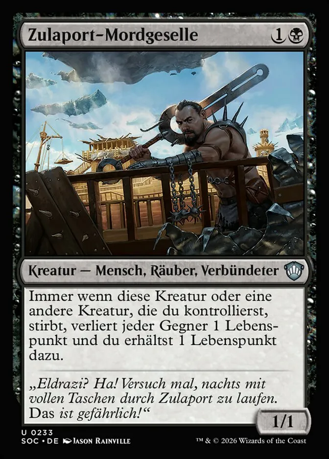 Zulaport-Mordgeselle kaufen - Secrets of Strixhaven Commander bei TcG Love