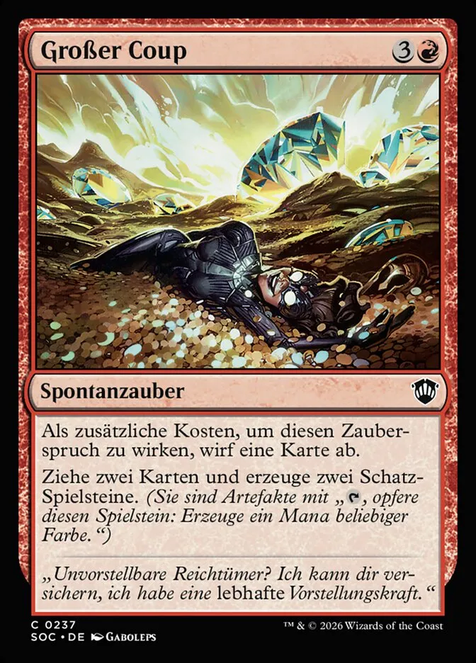 Großer Coup kaufen - Secrets of Strixhaven Commander bei TcG Love
