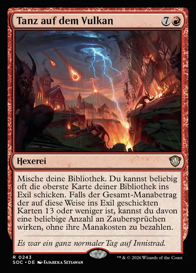 Tanz auf dem Vulkan kaufen - Secrets of Strixhaven Commander bei TcG Love