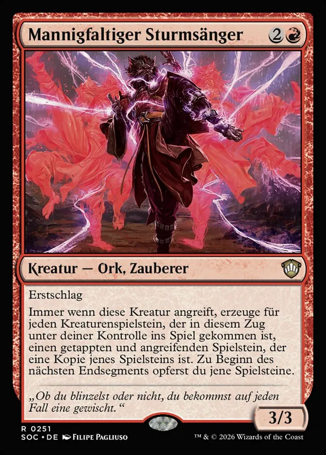 Mannigfaltiger Sturmsänger kaufen - Secrets of Strixhaven Commander bei TcG Love