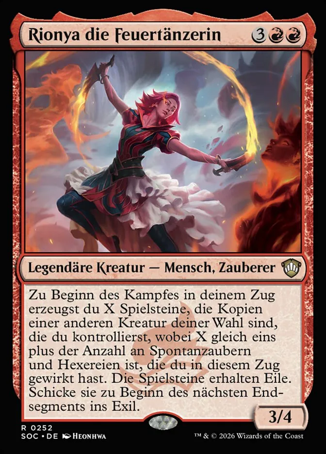 Rionya die Feuertänzerin kaufen - Secrets of Strixhaven Commander bei TcG Love