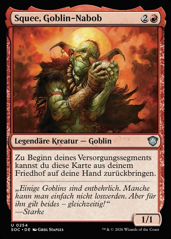 Squee, Goblin-Nabob kaufen - Secrets of Strixhaven Commander bei TcG Love