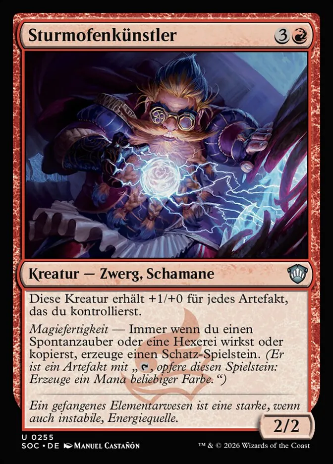 Sturmofenkünstler kaufen - Secrets of Strixhaven Commander bei TcG Love