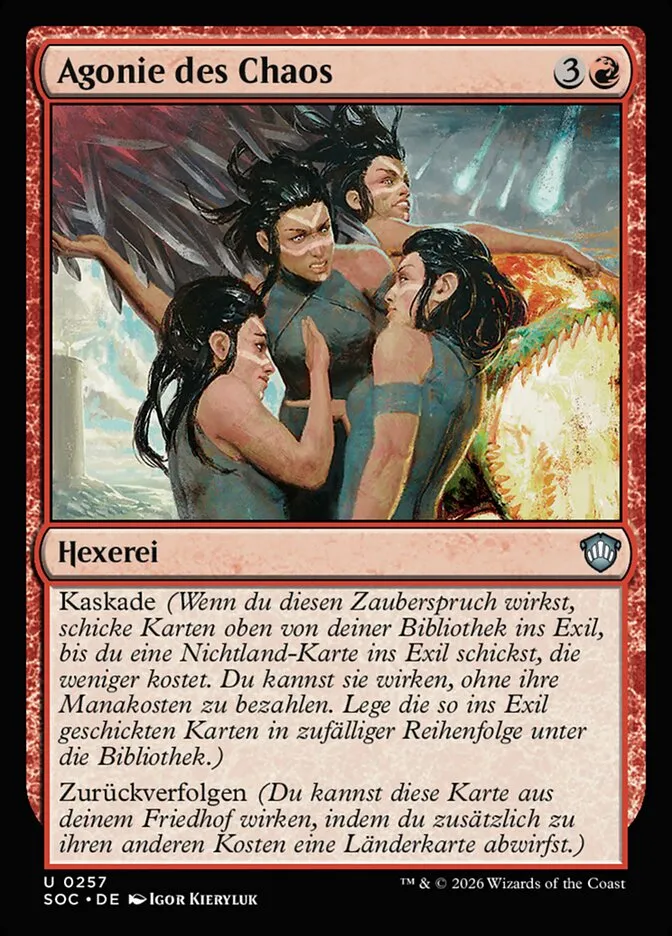 Agonie des Chaos kaufen - Secrets of Strixhaven Commander bei TcG Love