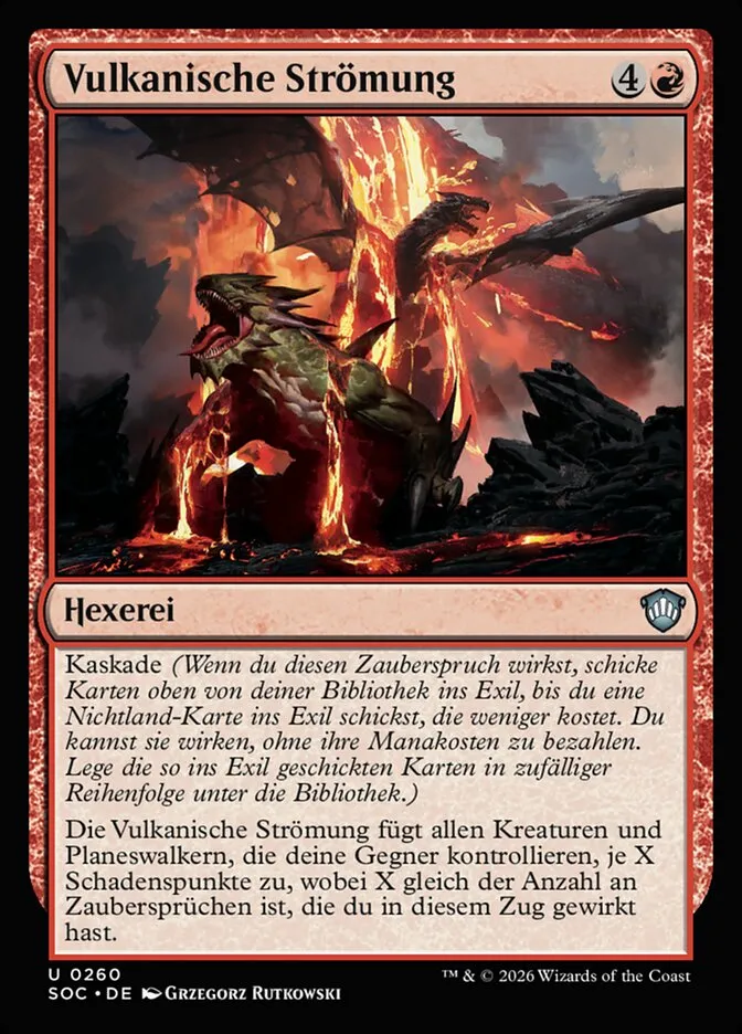Vulkanische Strömung kaufen - Secrets of Strixhaven Commander bei TcG Love