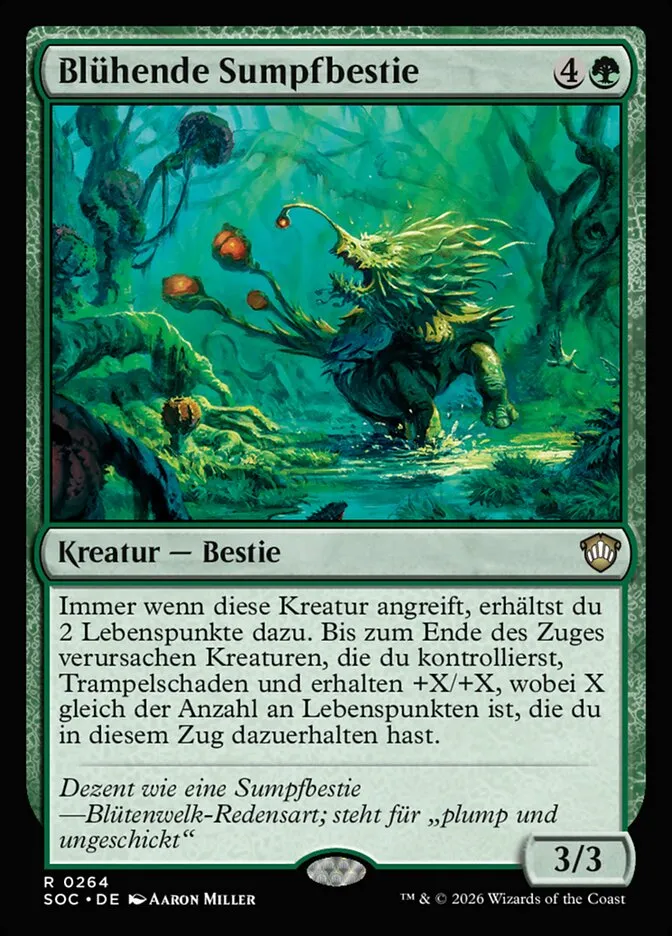 Blühende Sumpfbestie kaufen - Secrets of Strixhaven Commander bei TcG Love