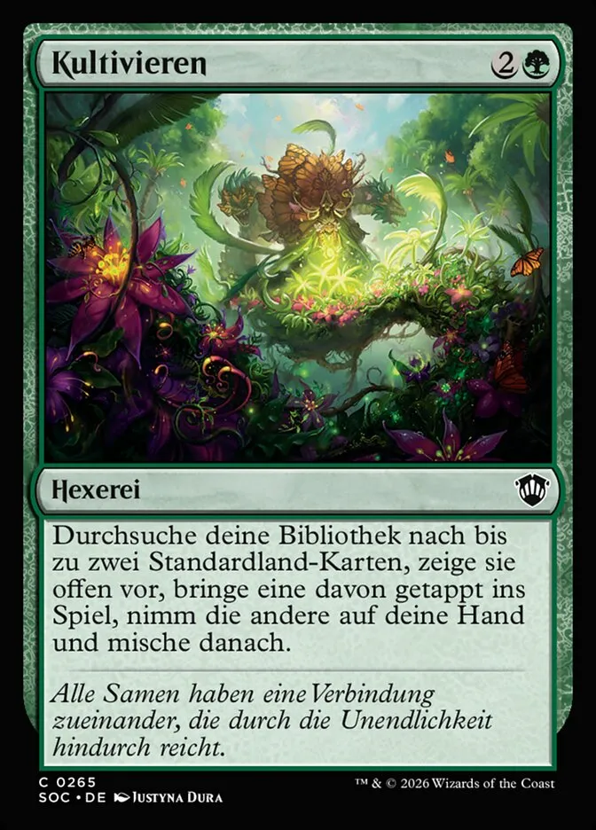 Kultivieren kaufen - Secrets of Strixhaven Commander bei TcG Love
