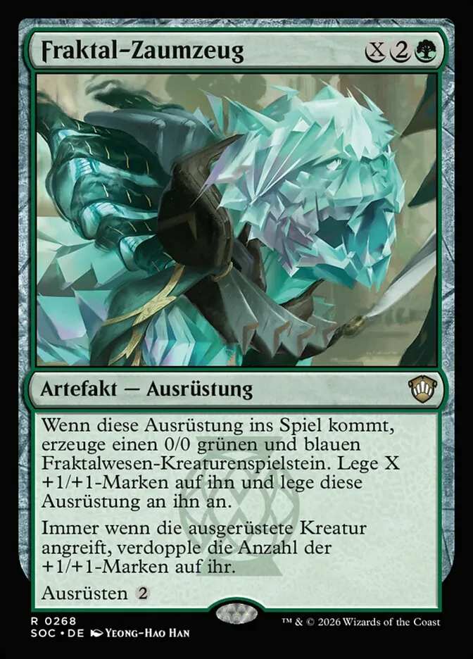 Fraktal-Zaumzeug kaufen - Secrets of Strixhaven Commander bei TcG Love