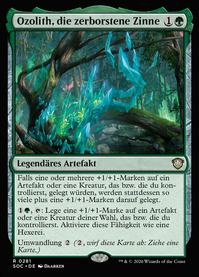 Ozolith, die zerborstene Zinne kaufen - Secrets of Strixhaven Commander bei TcG Love