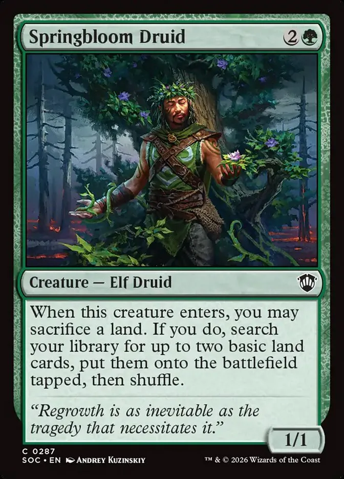 Springbloom Druid kaufen - Secrets of Strixhaven Commander bei TcG Love