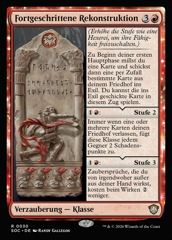 Fortgeschrittene Rekonstruktion kaufen - Secrets of Strixhaven Commander bei TcG Love
