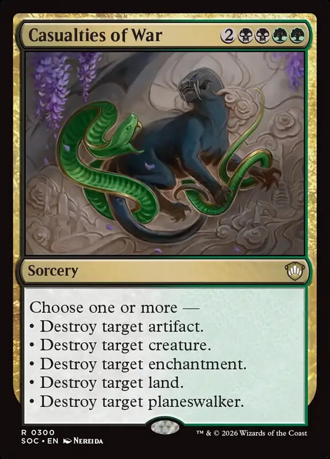 Casualties of War kaufen - Secrets of Strixhaven Commander bei TcG Love
