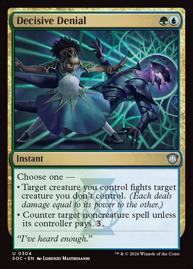Decisive Denial kaufen - Secrets of Strixhaven Commander bei TcG Love