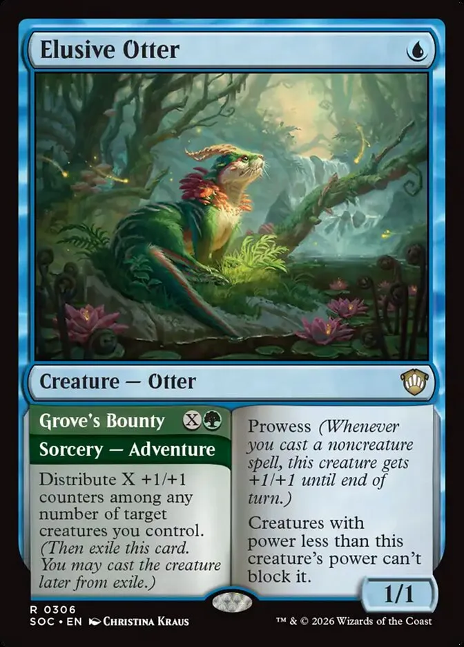 Elusive Otter // Grove's Bounty kaufen - Secrets of Strixhaven Commander bei TcG Love