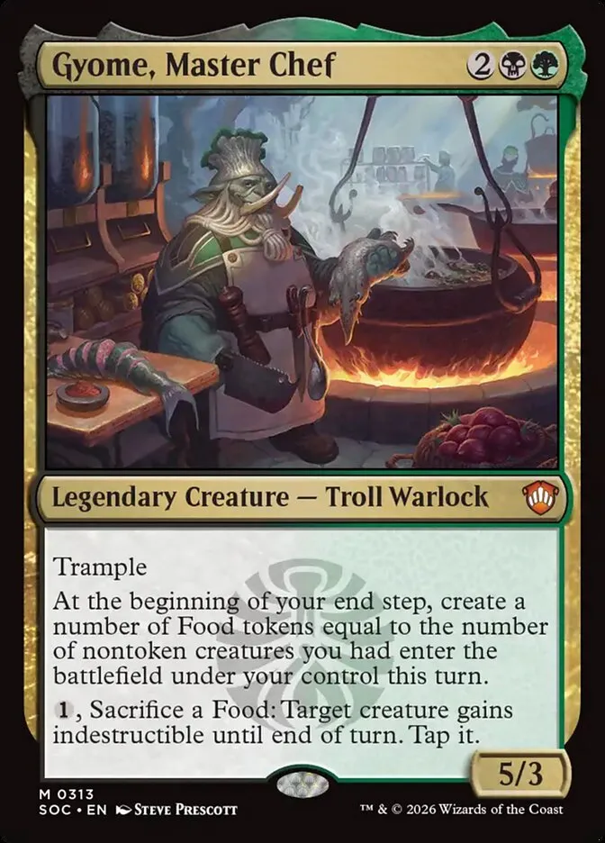 Gyome, Master Chef kaufen - Secrets of Strixhaven Commander bei TcG Love