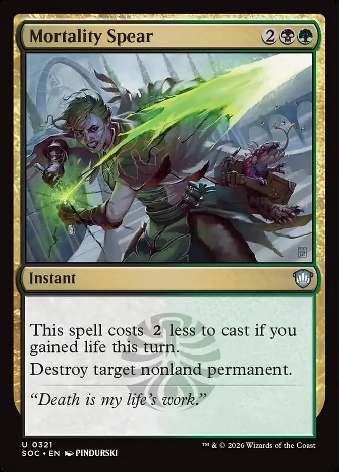 Mortality Spear kaufen - Secrets of Strixhaven Commander bei TcG Love