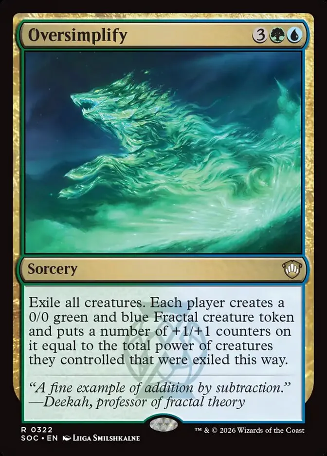 Oversimplify kaufen - Secrets of Strixhaven Commander bei TcG Love