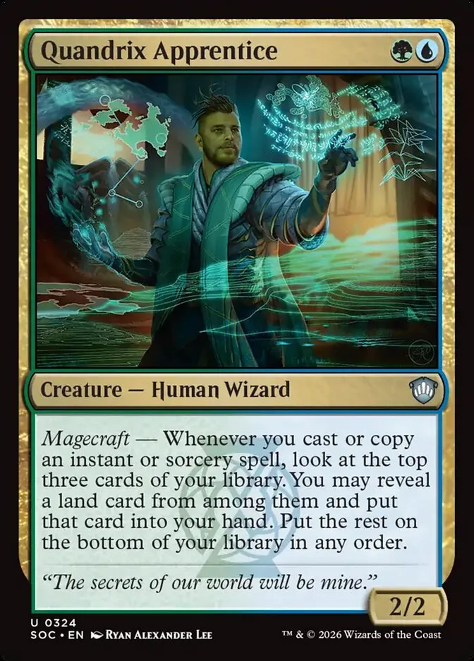 Quandrix Apprentice kaufen - Secrets of Strixhaven Commander bei TcG Love