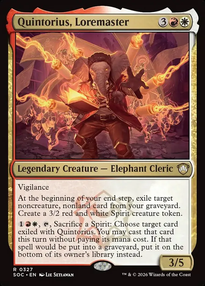 Quintorius, Loremaster kaufen - Secrets of Strixhaven Commander bei TcG Love