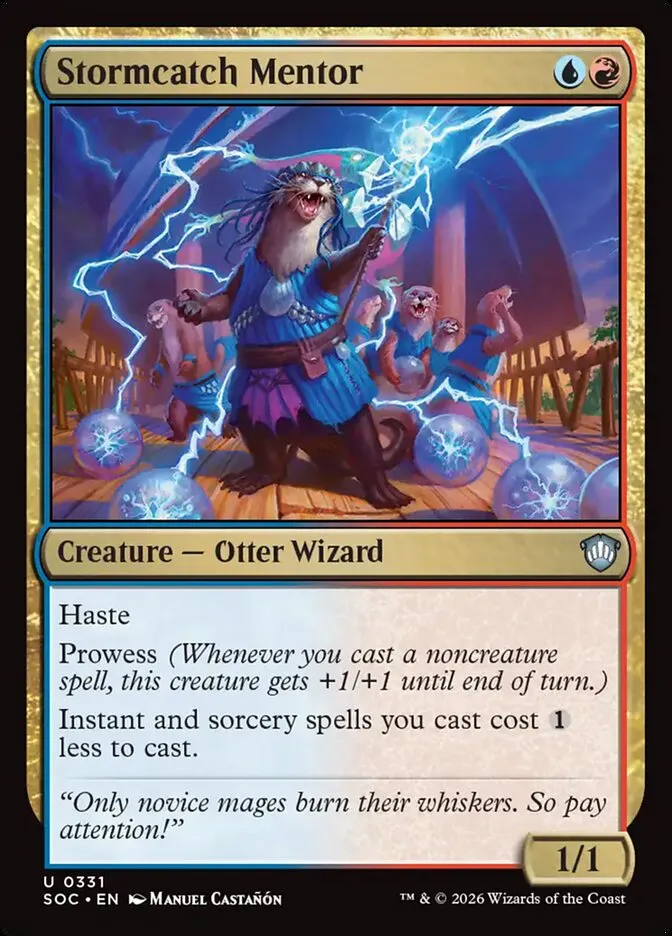 Stormcatch Mentor kaufen - Secrets of Strixhaven Commander bei TcG Love
