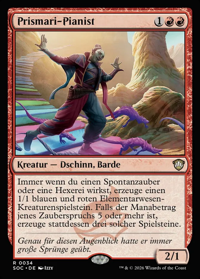 Prismari-Pianist kaufen - Secrets of Strixhaven Commander bei TcG Love