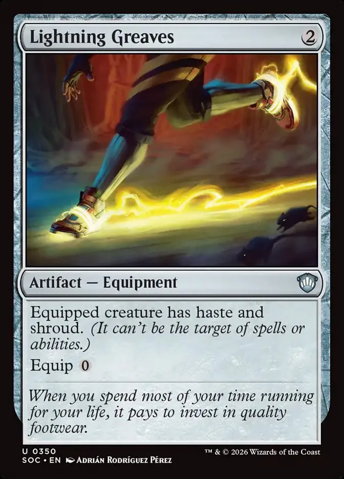 Lightning Greaves kaufen - Secrets of Strixhaven Commander bei TcG Love