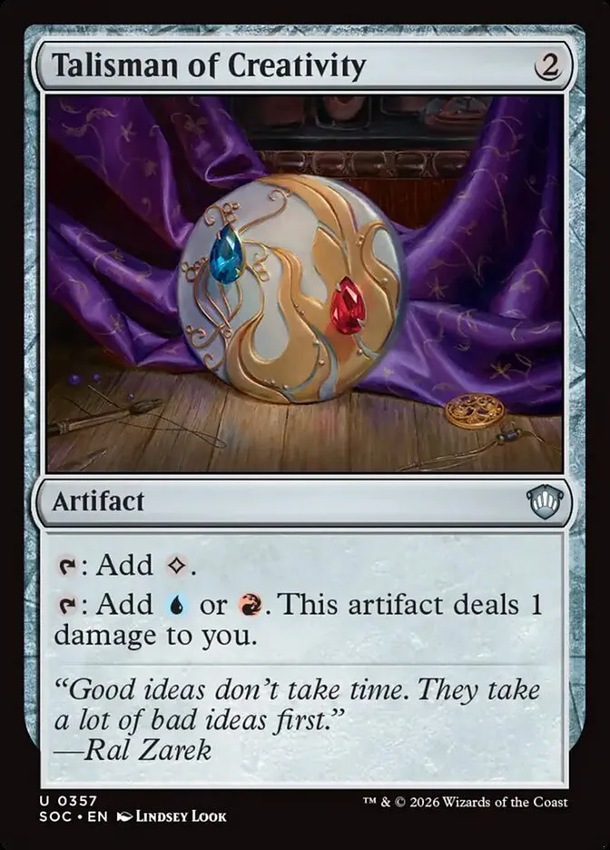 Talisman of Creativity kaufen - Secrets of Strixhaven Commander bei TcG Love